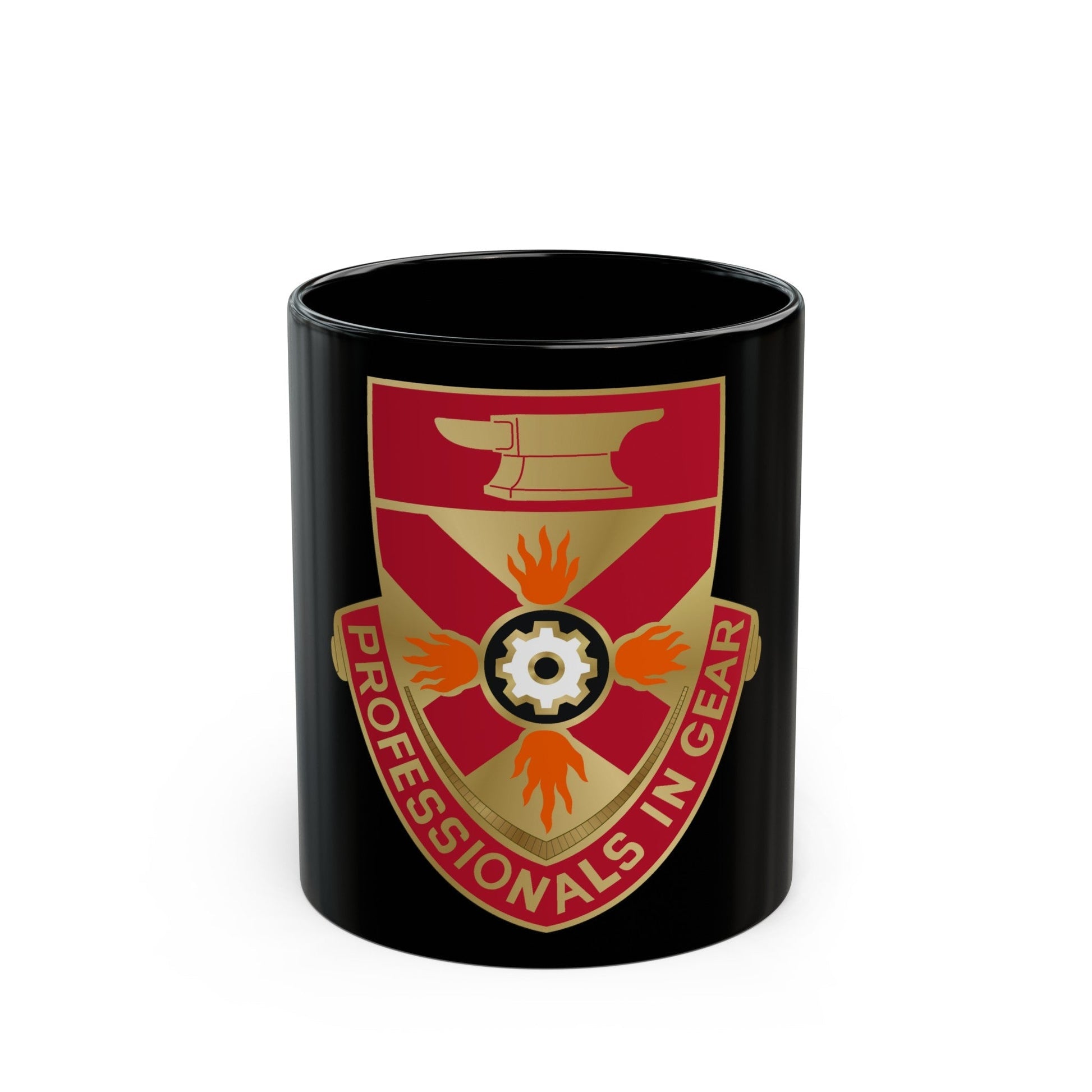 143 Ordnance Battalion (U.S. Army) Black Coffee Mug-11oz-The Sticker Space