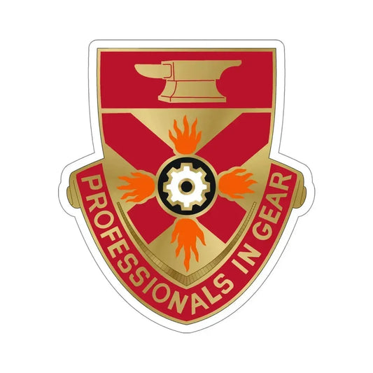 143 Ordnance Battalion (U.S. Army) STICKER Vinyl Die-Cut Decal 6 Inch - The Sticker Space