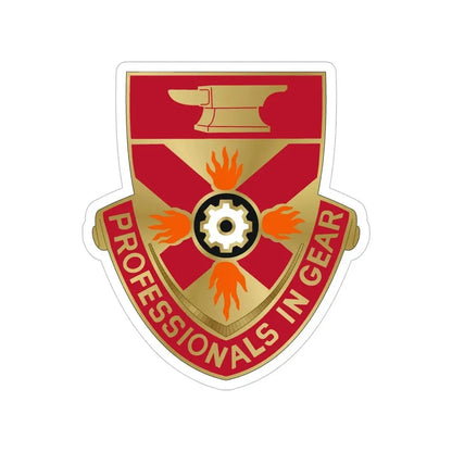 143 Ordnance Battalion (U.S. Army) Transparent STICKER Die-Cut Vinyl Decal - The Sticker Space