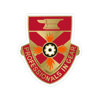143 Ordnance Battalion (U.S. Army) Transparent STICKER Die-Cut Vinyl Decal - The Sticker Space