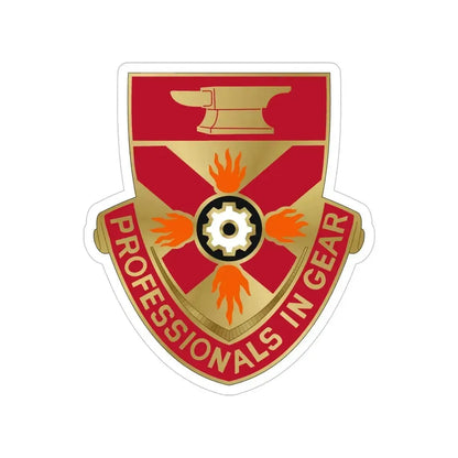 143 Ordnance Battalion (U.S. Army) Transparent STICKER Die-Cut Vinyl Decal - The Sticker Space