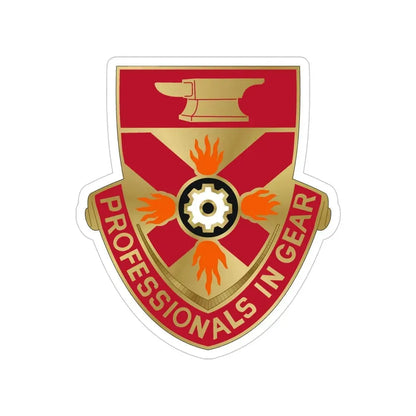 143 Ordnance Battalion (U.S. Army) Transparent STICKER Die-Cut Vinyl Decal - The Sticker Space