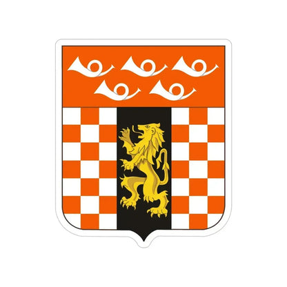 143 Signal Battalion 2 (U.S. Army) Transparent STICKER Die-Cut Vinyl Decal 6 Inch - The Sticker Space