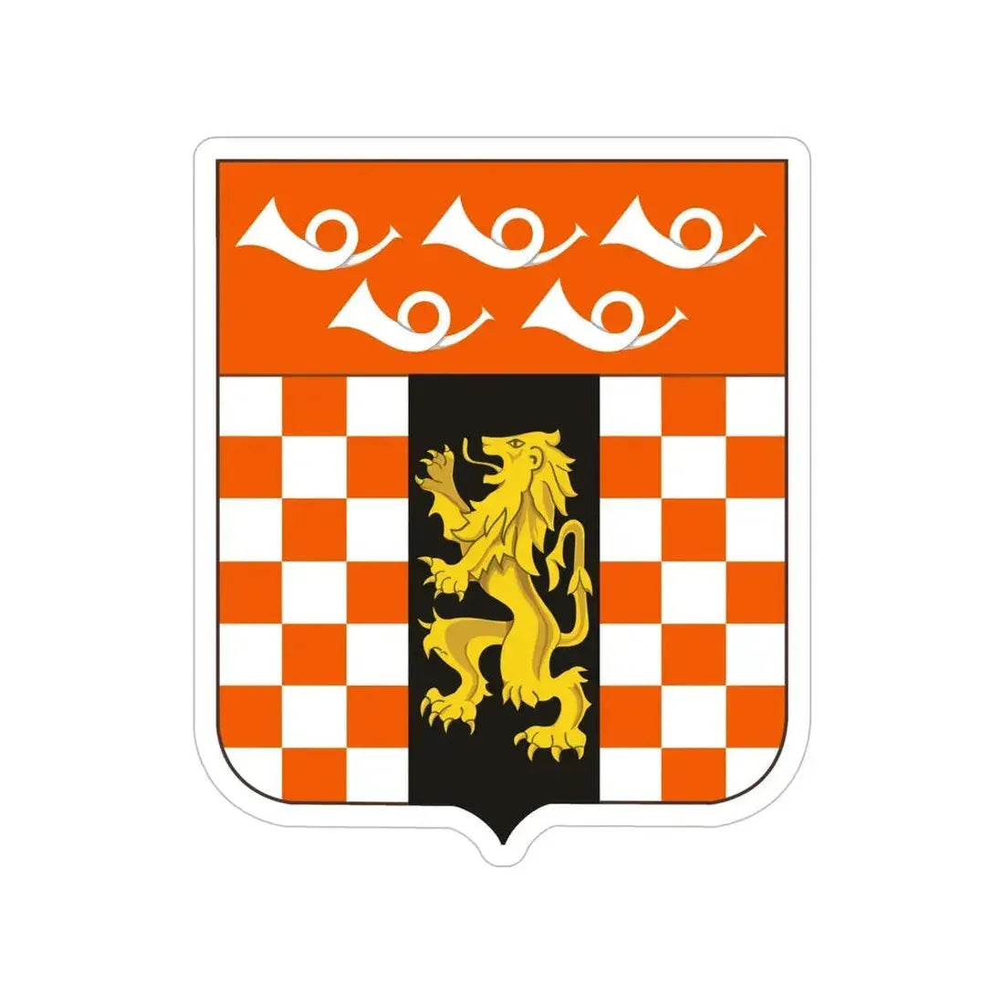 143 Signal Battalion 2 (U.S. Army) Transparent STICKER Die-Cut Vinyl Decal - The Sticker Space