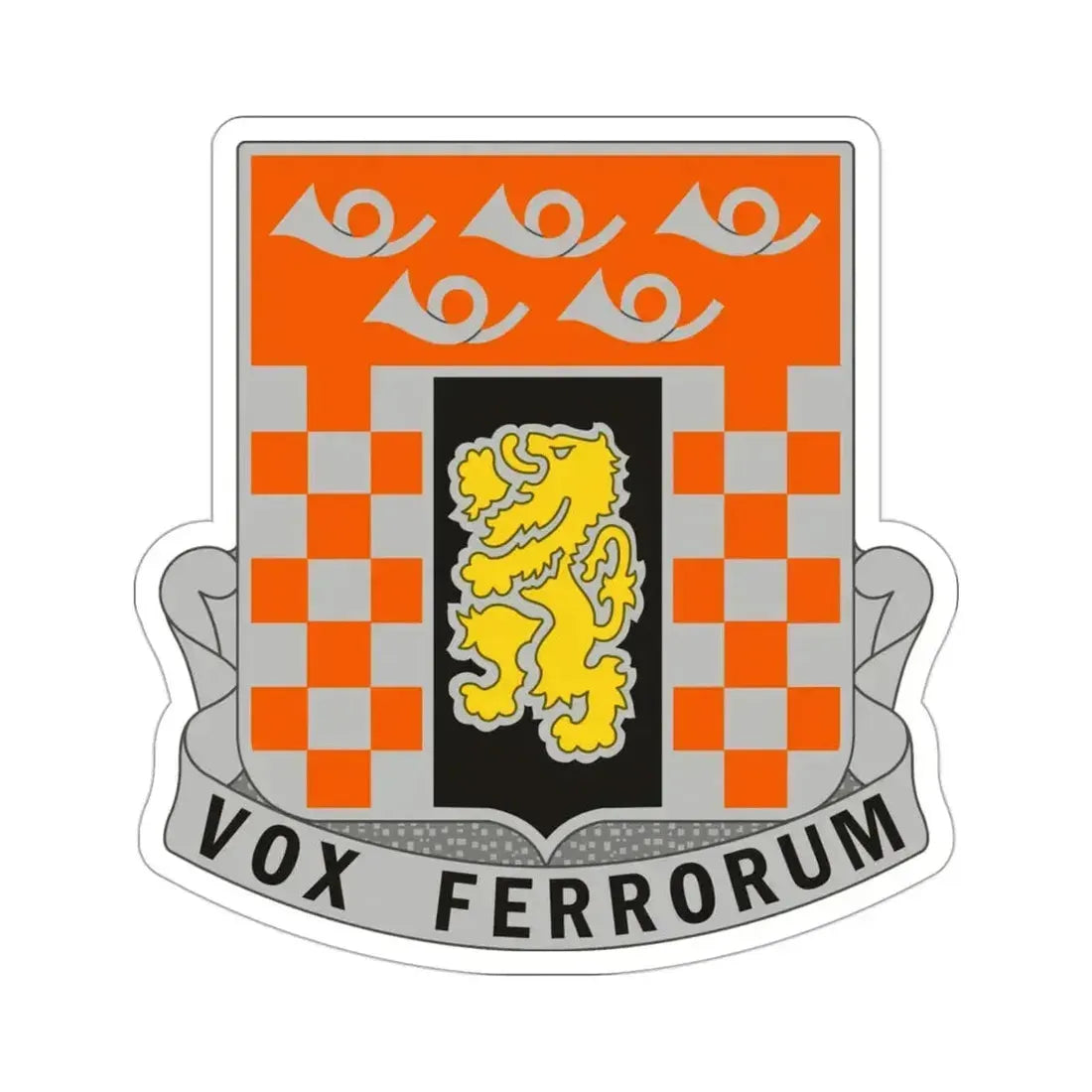 143 Signal Battalion (U.S. Army) STICKER Vinyl Die-Cut Decal 3 Inch - The Sticker Space