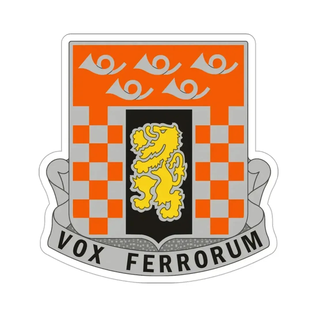 143 Signal Battalion (U.S. Army) STICKER Vinyl Die-Cut Decal 3 Inch - The Sticker Space