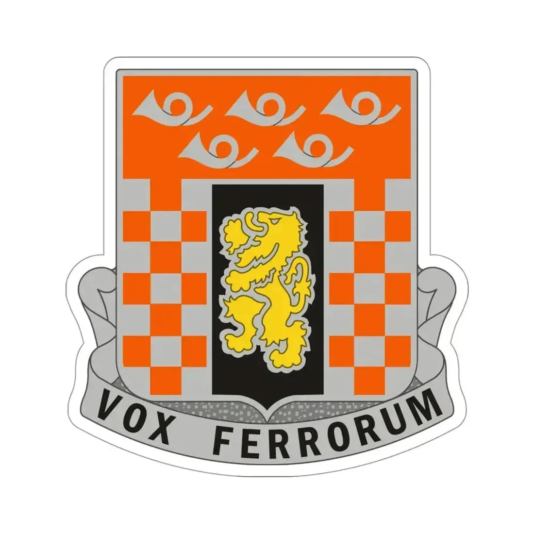 143 Signal Battalion (U.S. Army) STICKER Vinyl Die-Cut Decal 4 Inch - The Sticker Space