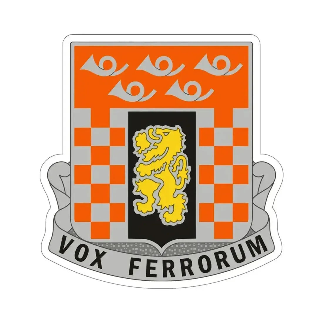 143 Signal Battalion (U.S. Army) STICKER Vinyl Die-Cut Decal 5 Inch - The Sticker Space