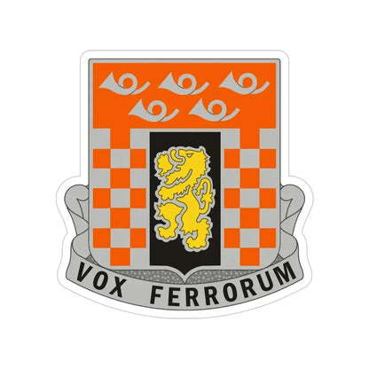 143 Signal Battalion (U.S. Army) Transparent STICKER Die-Cut Vinyl Decal 6 Inch - The Sticker Space