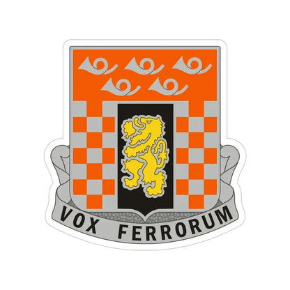 143 Signal Battalion (U.S. Army) Transparent STICKER Die-Cut Vinyl Decal - The Sticker Space