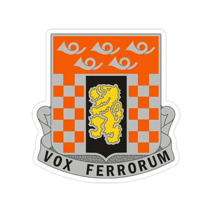 143 Signal Battalion (U.S. Army) Transparent STICKER Die-Cut Vinyl Decal - The Sticker Space