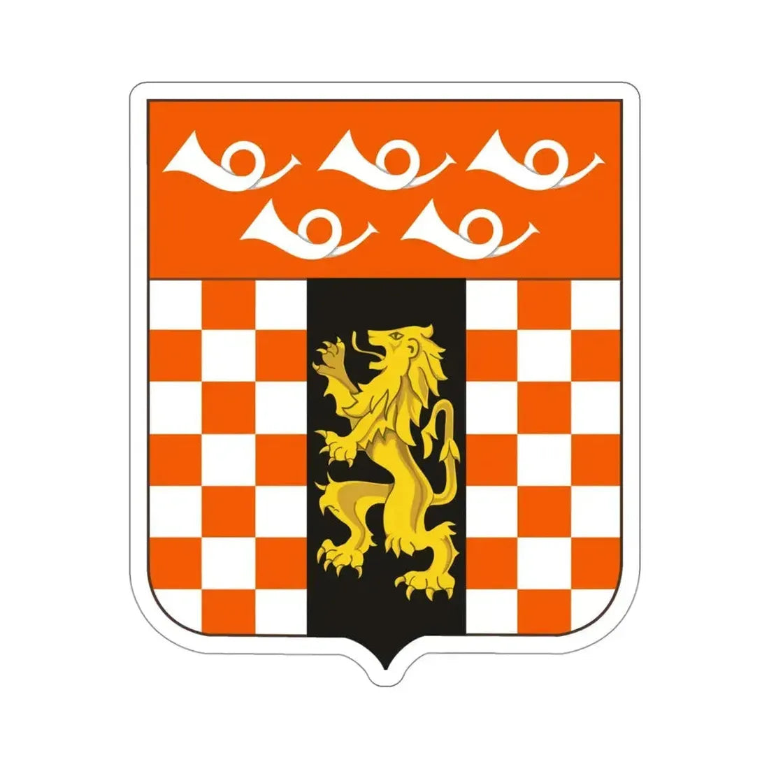 143 Signal Battalion v2 (U.S. Army) STICKER Vinyl Die-Cut Decal 4 Inch - The Sticker Space