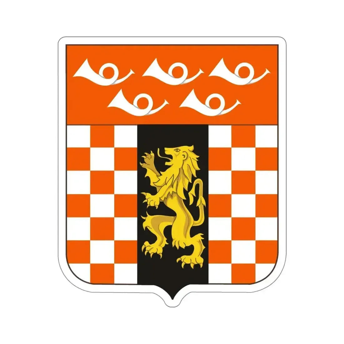 143 Signal Battalion v2 (U.S. Army) STICKER Vinyl Die-Cut Decal 5 Inch - The Sticker Space