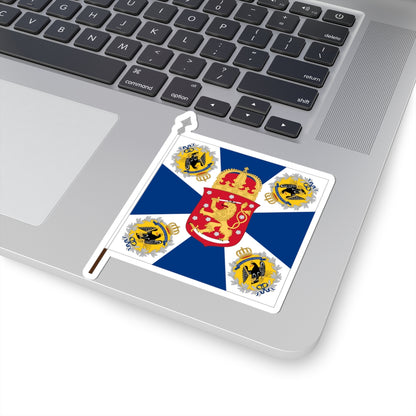Jääkärilippu (Finland) STICKER Vinyl Kiss-Cut Decal