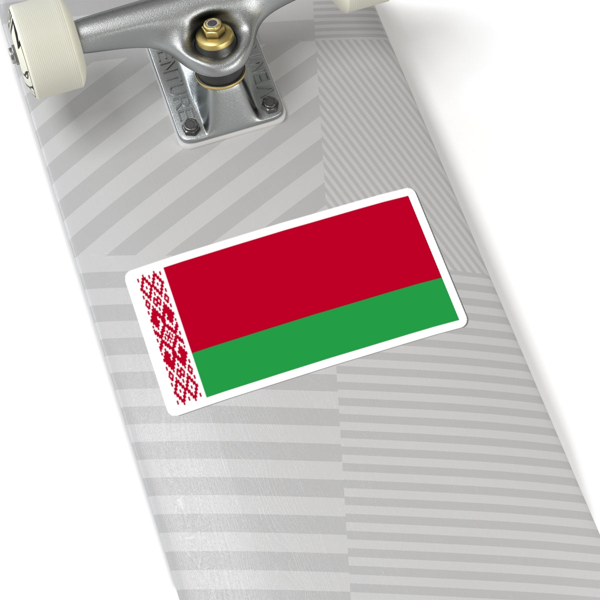 Flag of Belarus WFB 2004 (Belarus) STICKER Vinyl Kiss-Cut Decal