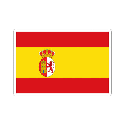Flag of Spain 1785-1873 1875-1931 (Argentina) STICKER Vinyl Kiss-Cut Decal