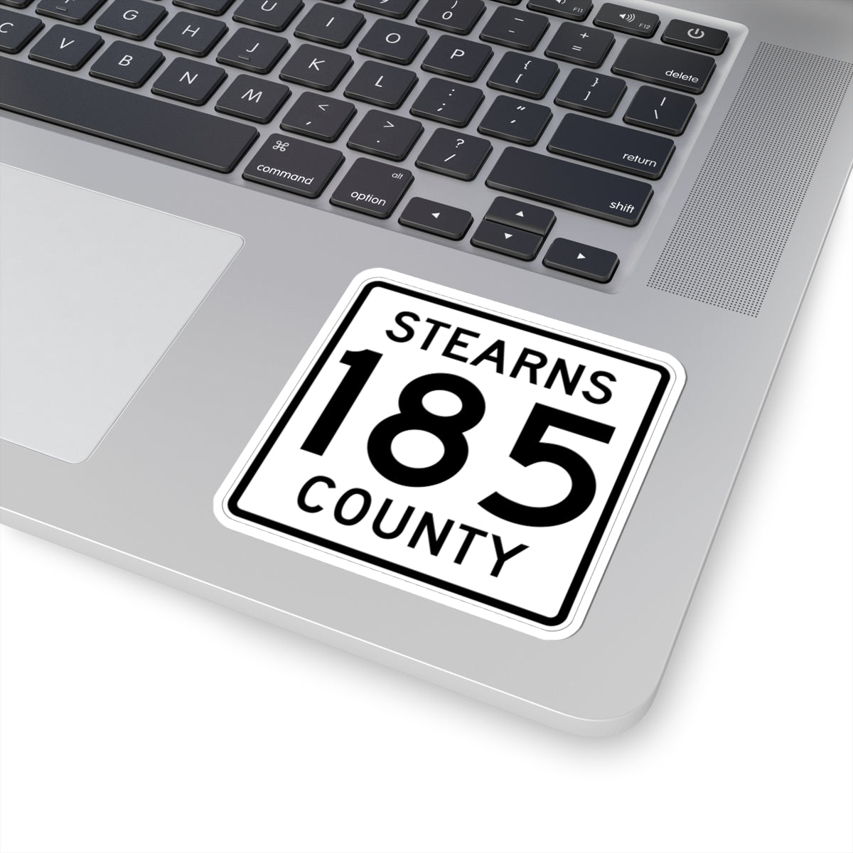 Stearns County Route 185 (Minnesota) (Road Sign) STICKER Vinyl Kiss-Cut Decal