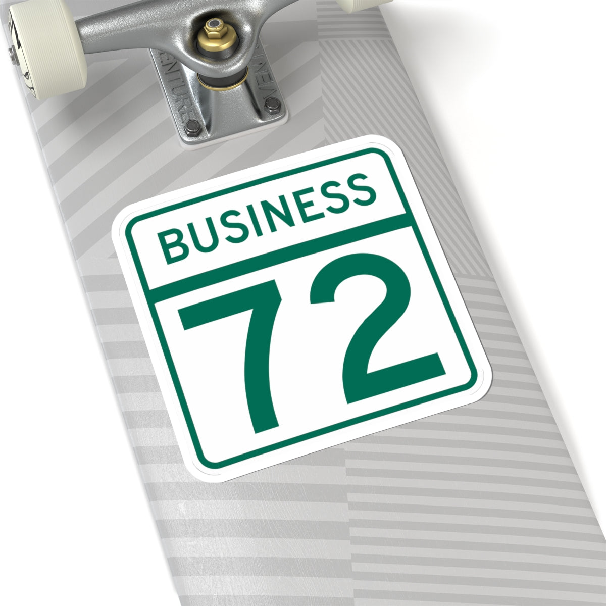 MD Route 72 Business (Maryland) (Road Sign) STICKER Vinyl Kiss-Cut Decal