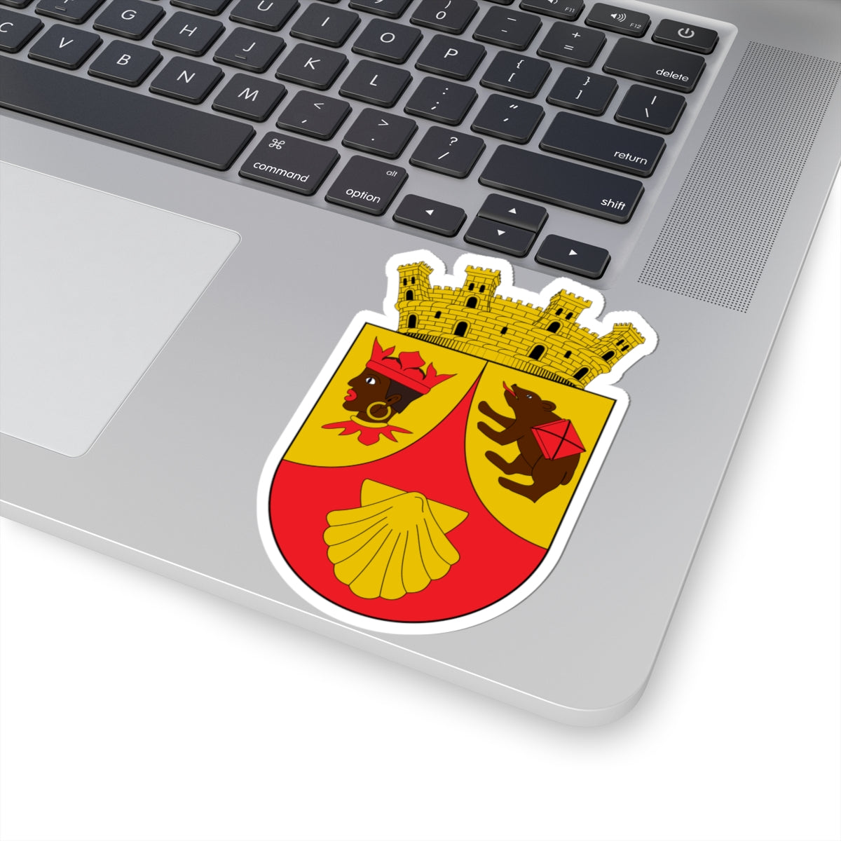 Escudo de Mosquera Nariño (Colombia) (Coat of Arms) STICKER Vinyl Kiss-Cut Decal