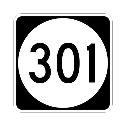PR tertiary 301 (Puerto Rico) (Road Sign) STICKER Vinyl Kiss-Cut Decal