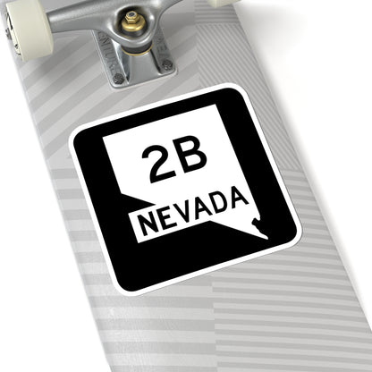 Nevada 2B (Nevada) (Road Sign) STICKER Vinyl Kiss-Cut Decal