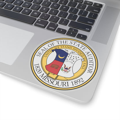 Seal of the State Auditor of Missouri - STICKER Vinyl Kiss-Cut Decal