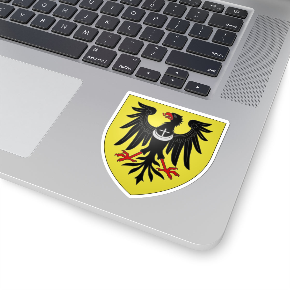Armoiries Silésie (Czech Republic) (Coat of Arms) STICKER Vinyl Kiss-Cut Decal