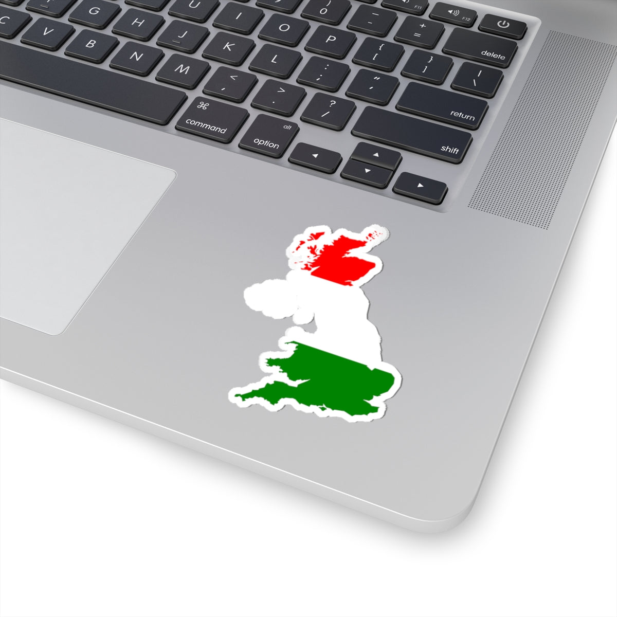 United Kingdom with British Republican flag (United Kingdom) STICKER Vinyl Kiss-Cut Decal