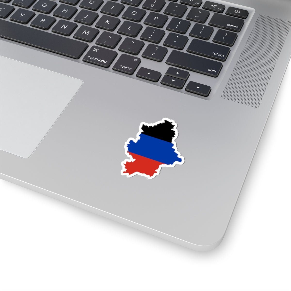 Donetskindependence-Flagmap (Ukraine) STICKER Vinyl Kiss-Cut Decal