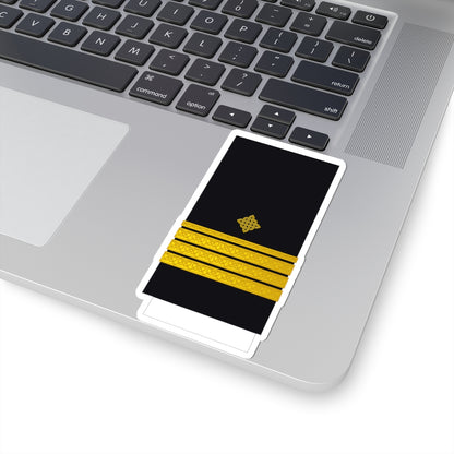 Croatia Navy OF 4 (Croatia) (Military Rank) STICKER Vinyl Kiss-Cut Decal