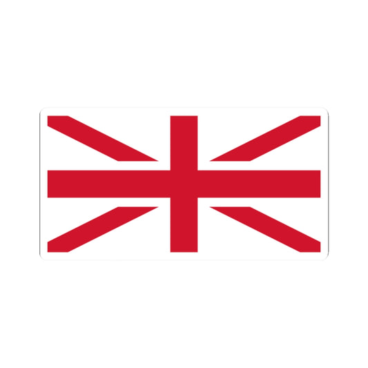 Flag of UK wo Scotland (United Kingdom) STICKER Vinyl Kiss-Cut Decal