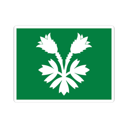 Flag of Oppland (Norway) STICKER Vinyl Kiss-Cut Decal