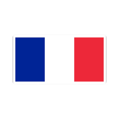 Flag of France 2-1 (France) STICKER Vinyl Kiss-Cut Decal