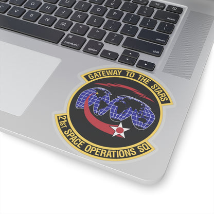 21st Space Operations Squadron (U.S. Air Force) STICKER Vinyl Kiss-Cut Decal