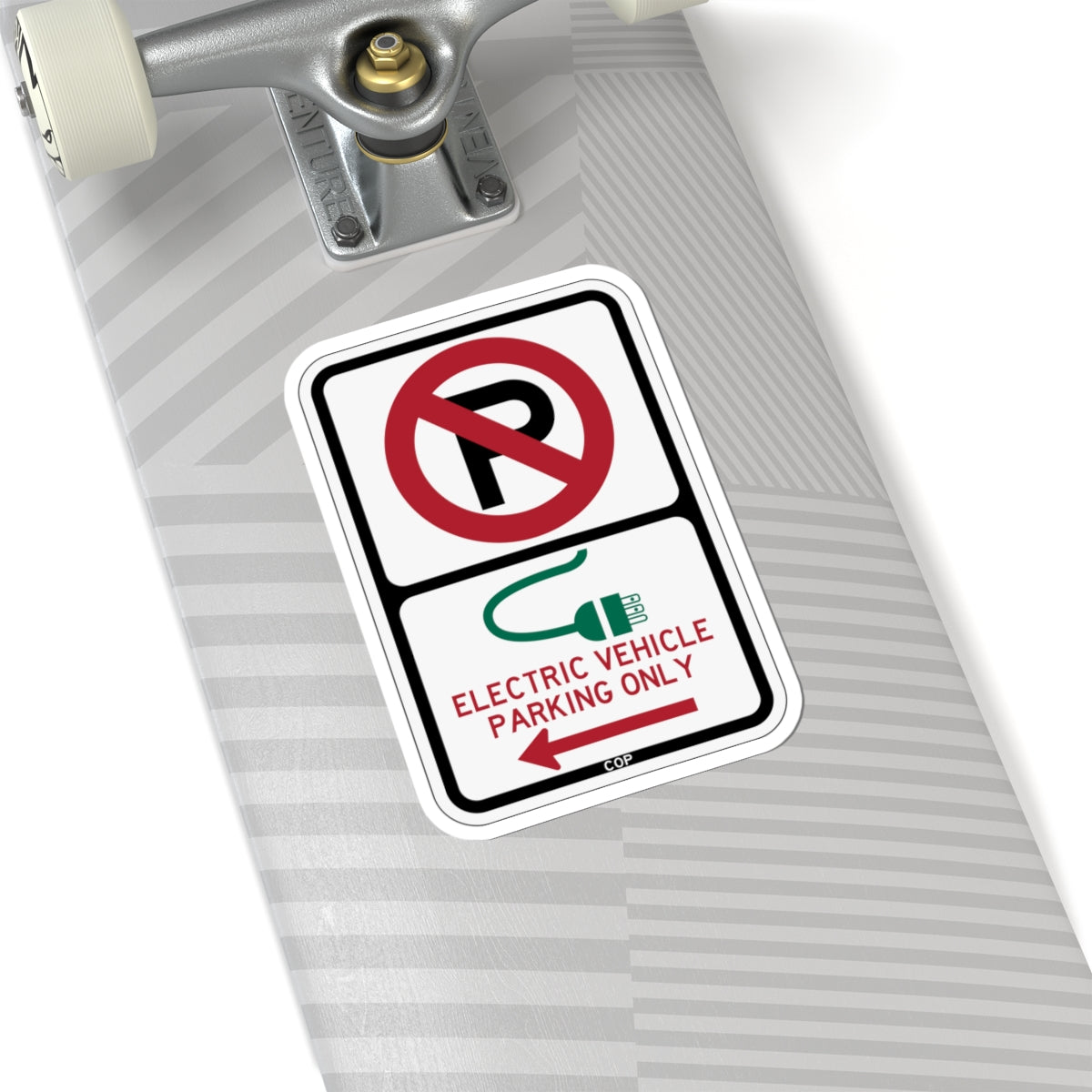 PBOT Road sign P1910L (Oregon) (Road Sign) STICKER Vinyl Kiss-Cut Decal