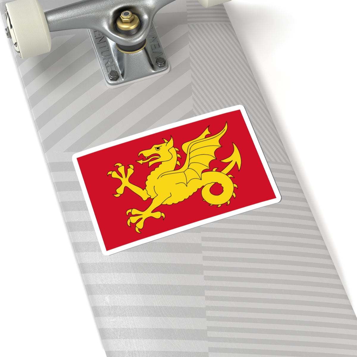 Flag of Wessex (England) STICKER Vinyl Kiss-Cut Decal