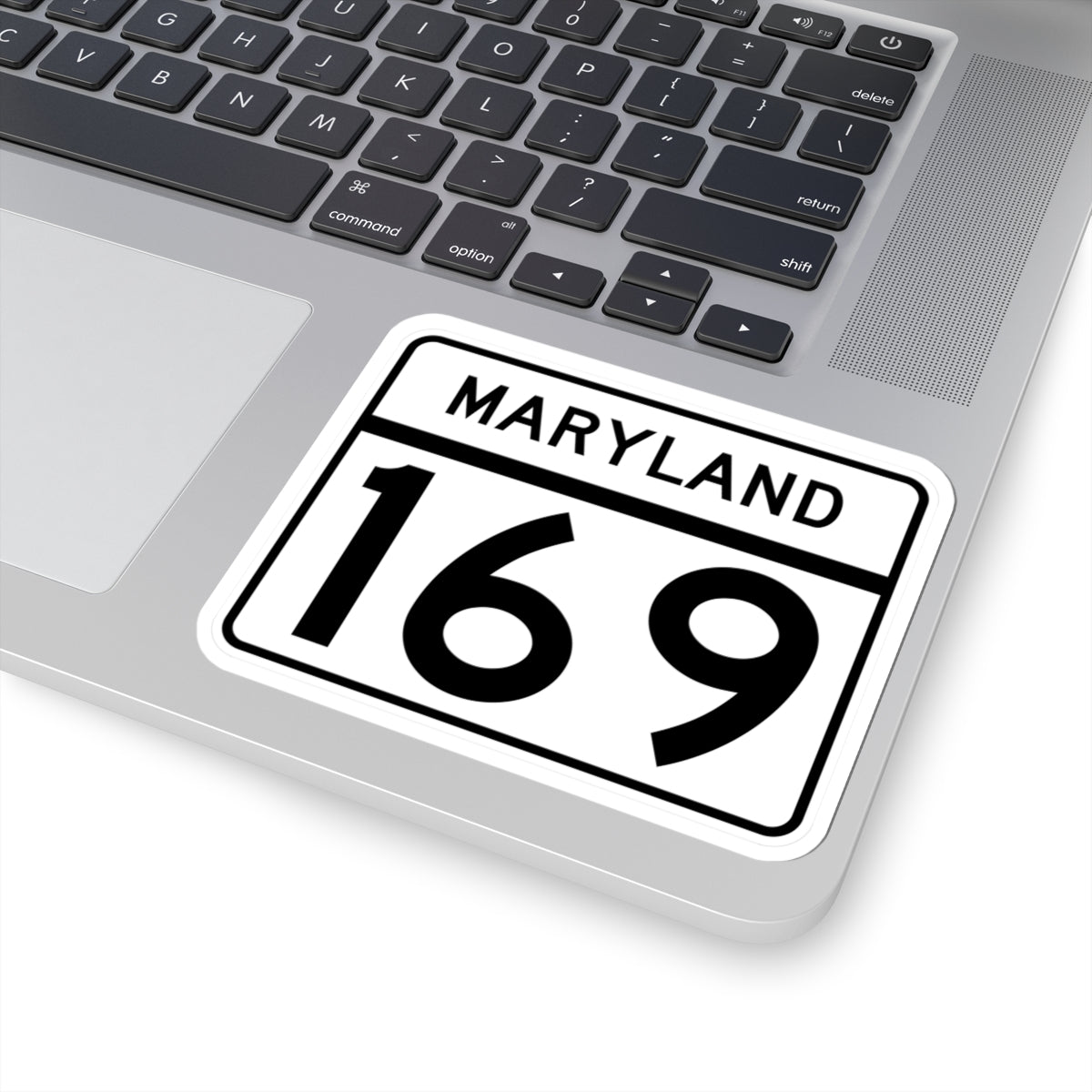 MD Route 169 (Maryland) (Road Sign) STICKER Vinyl Kiss-Cut Decal