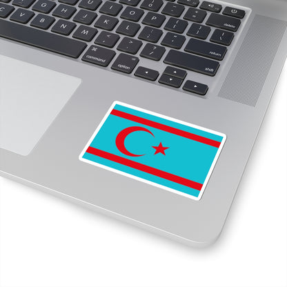 Flag of Syrian Turkmens (Syria) STICKER Vinyl Kiss-Cut Decal