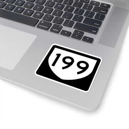 PR urban primary 199 (Puerto Rico) (Road Sign) STICKER Vinyl Kiss-Cut Decal
