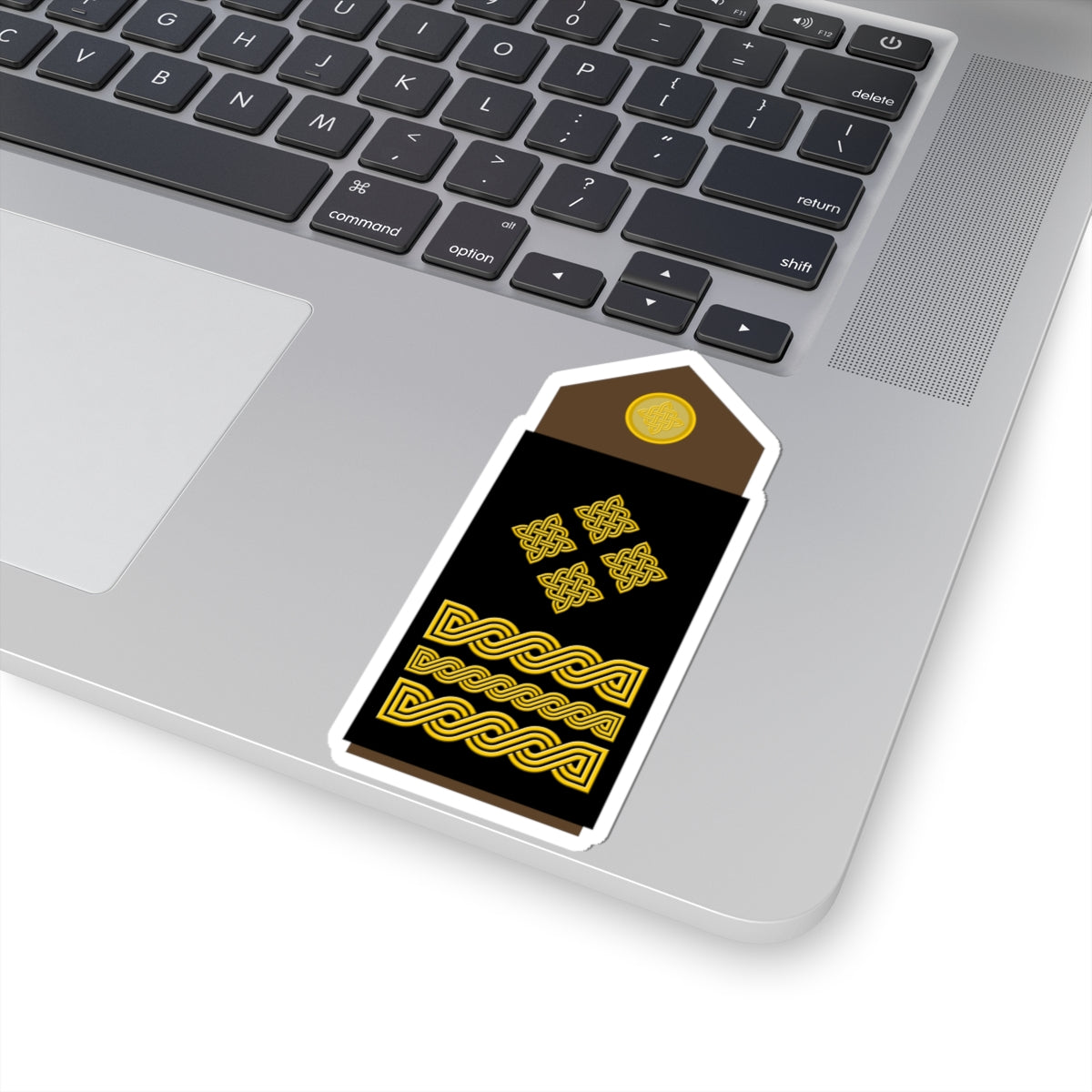 Army HRV OF 09 (Croatia) (Military Rank) STICKER Vinyl Kiss-Cut Decal