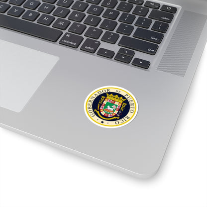 Seal of the Governor of Puerto Rico - STICKER Vinyl Kiss-Cut Decal