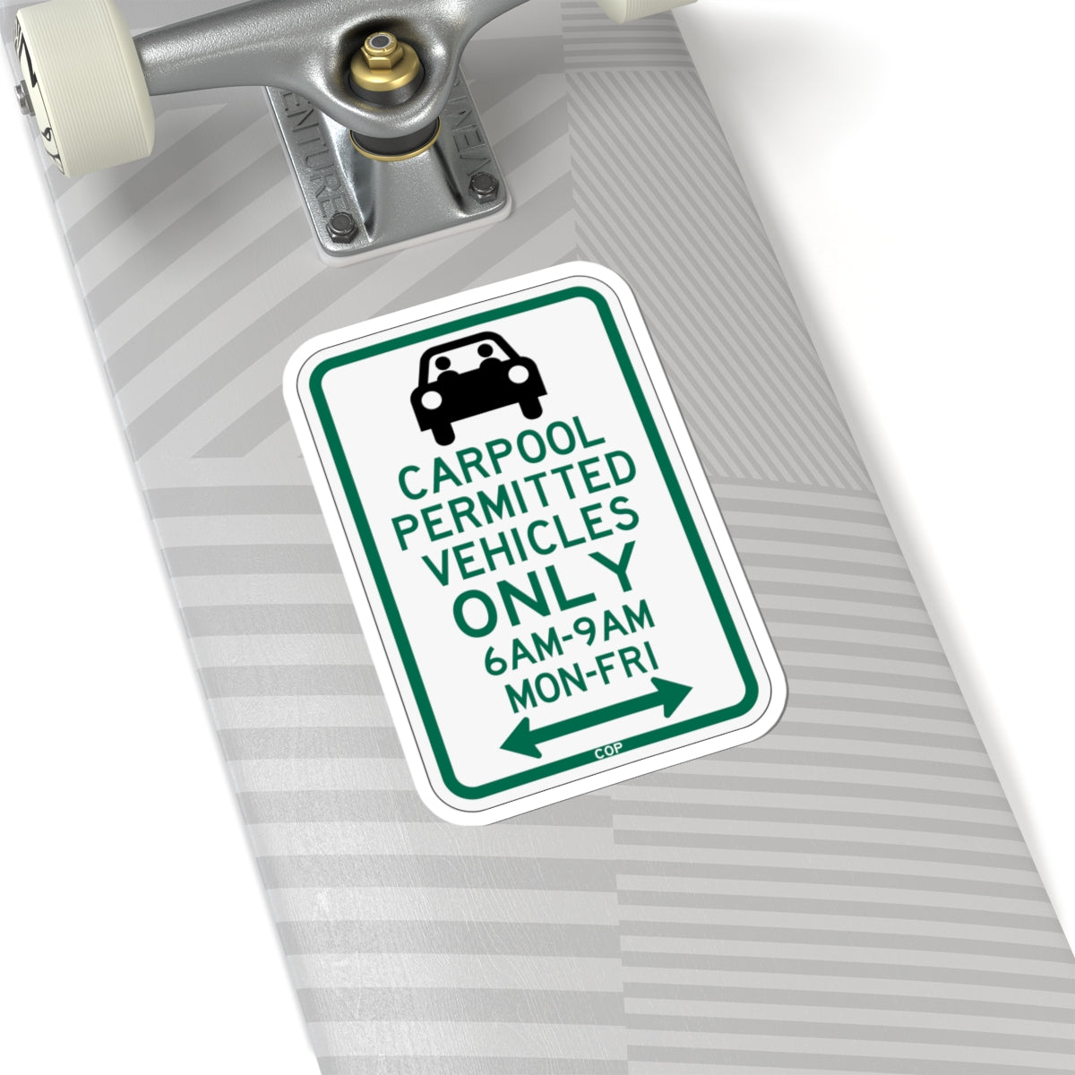 PBOT Road sign P4451D (Oregon) (Road Sign) STICKER Vinyl Kiss-Cut Decal
