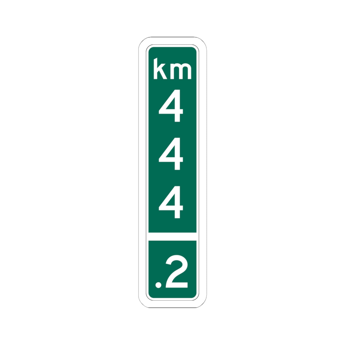 MUTCD-PR D10-3a (Puerto Rico) (Road Sign) STICKER Vinyl Kiss-Cut Decal