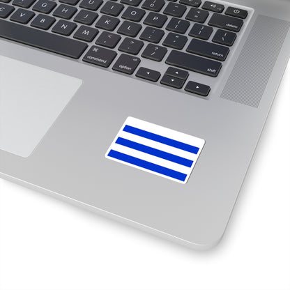 Flag of Dunkirk (France) STICKER Vinyl Kiss-Cut Decal