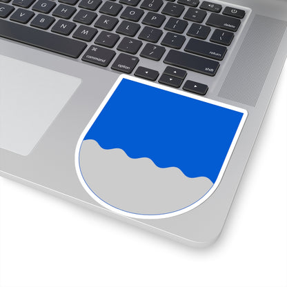 Alajärvi.vaakuna (Finland) (Coat of Arms) STICKER Vinyl Kiss-Cut Decal