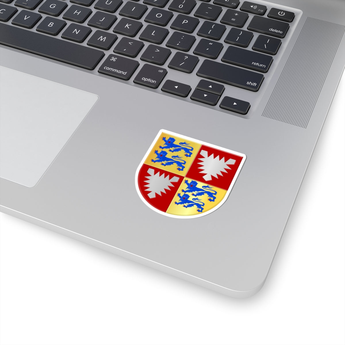 Adolf VIII van Holstein wapen (Denmark) (Coat of Arms) STICKER Vinyl Kiss-Cut Decal