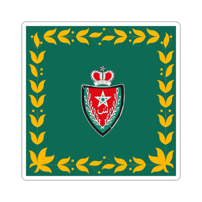 Flag of the DGSN (Morocco) STICKER Vinyl Kiss-Cut Decal
