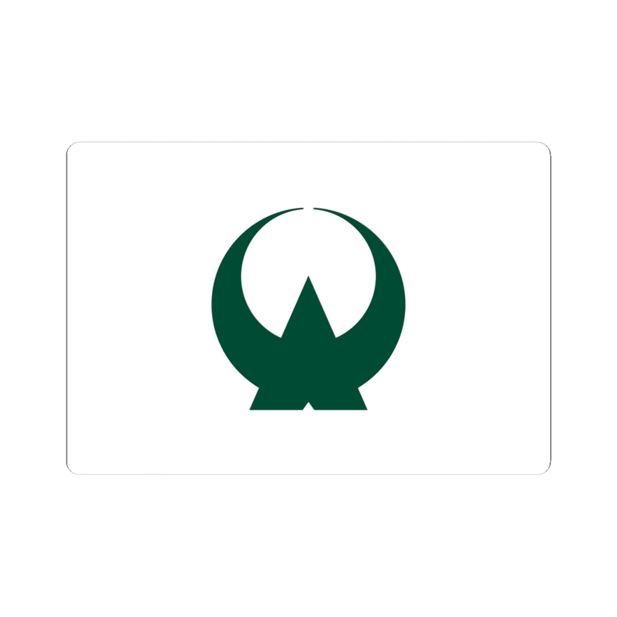 Flag of Otsuki Kochi (Japan) STICKER Vinyl Kiss-Cut Decal