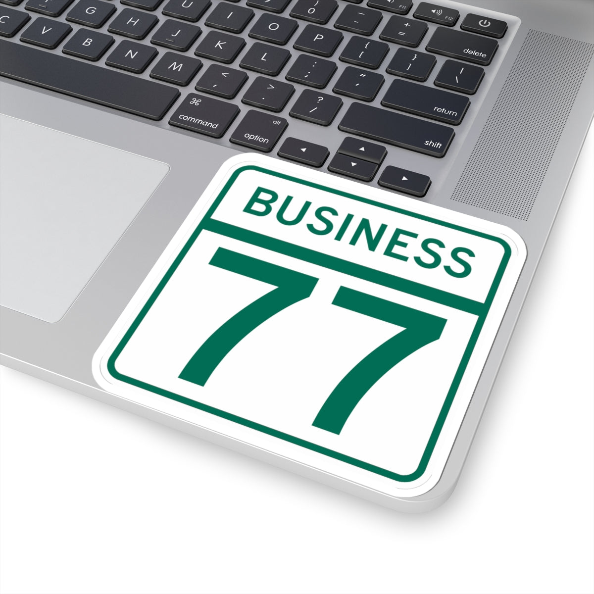 MD Route 77 Business (Maryland) (Road Sign) STICKER Vinyl Kiss-Cut Decal