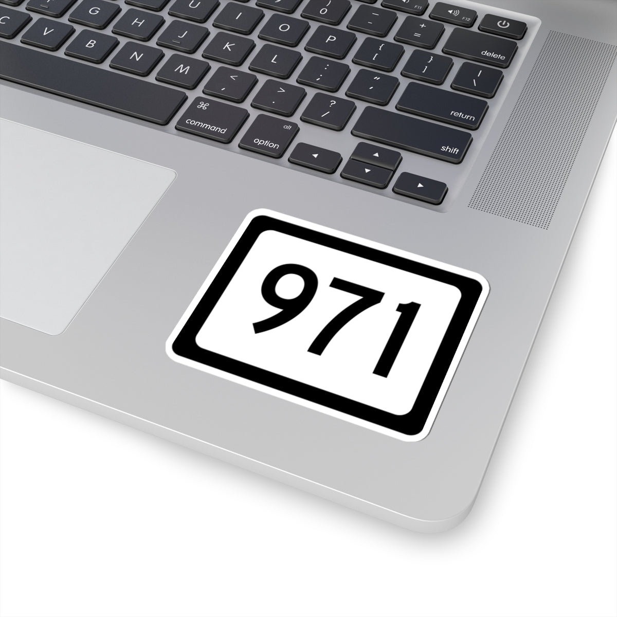 WV-971 (Virginia) (Road Sign) STICKER Vinyl Kiss-Cut Decal